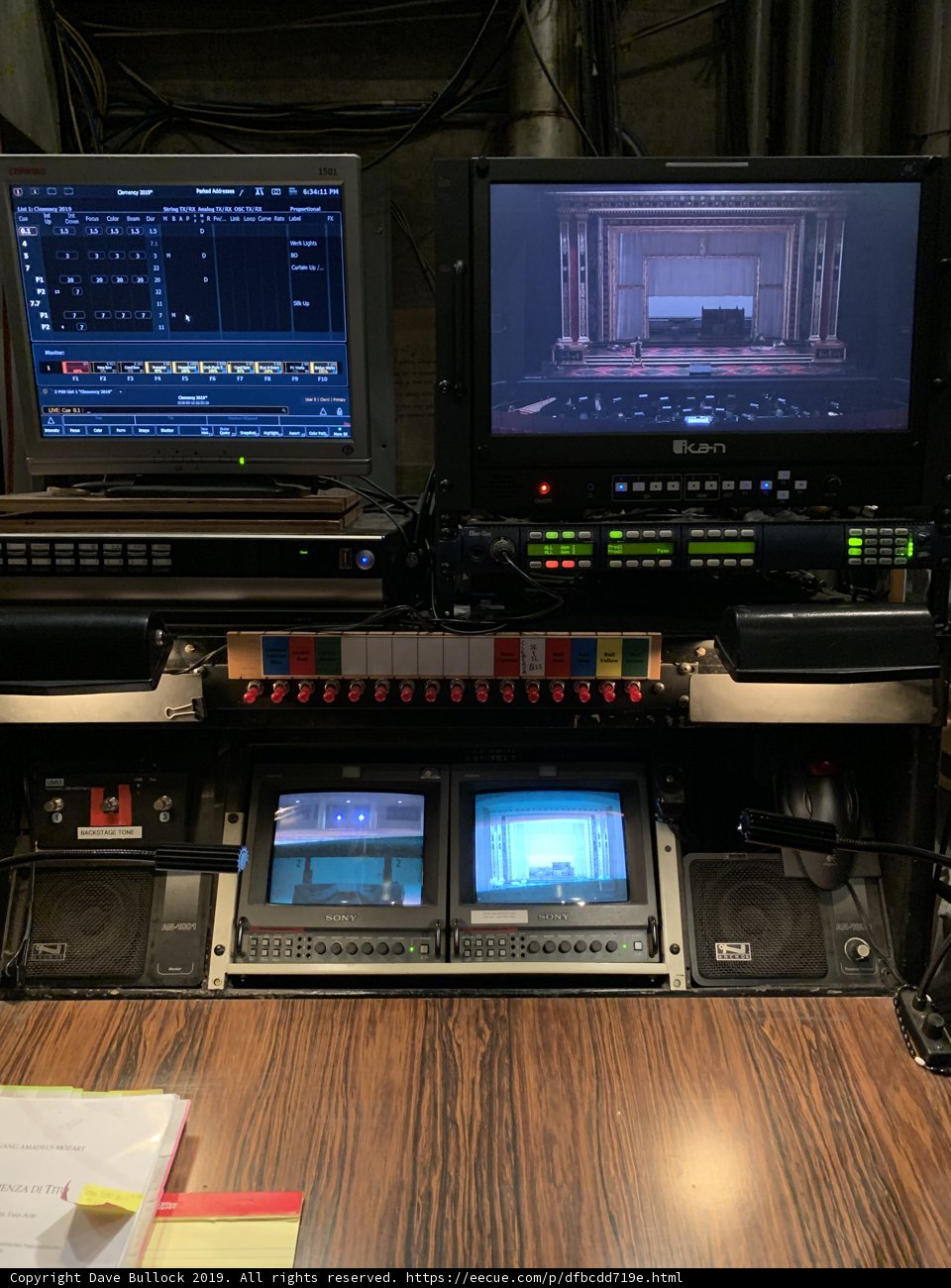 Multi-Monitor Entertainment Center