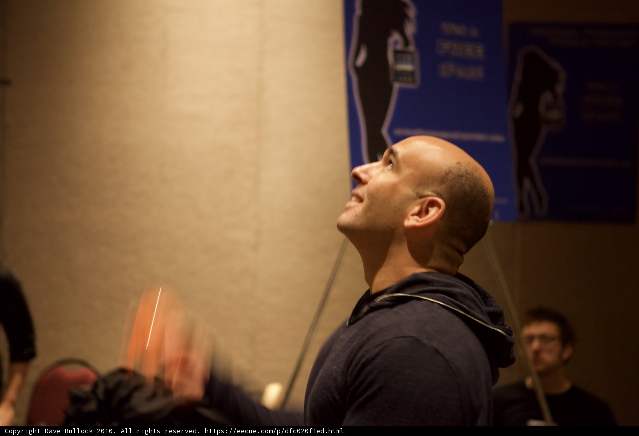 Frisbee Fun at Def Con 18