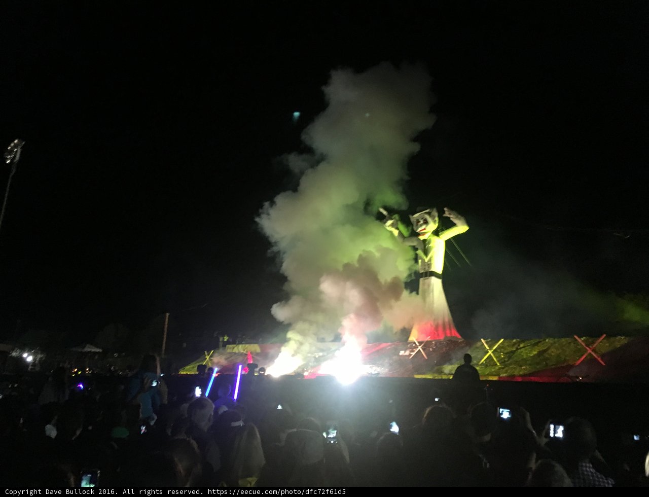 Spectacular Night Sky Fireworks Show