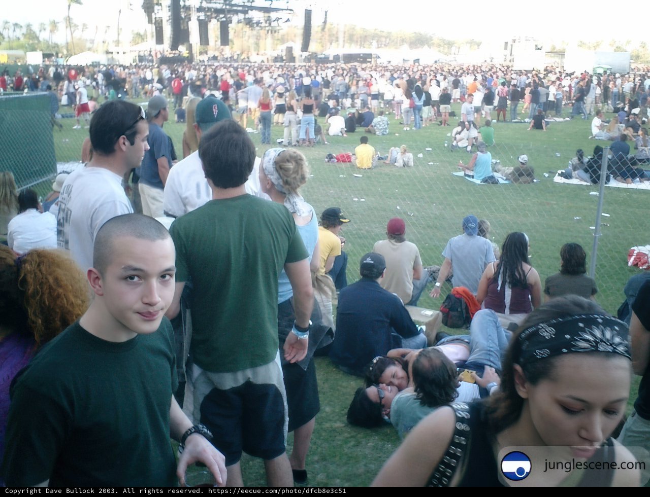 Coachella Music Festival Crowd
