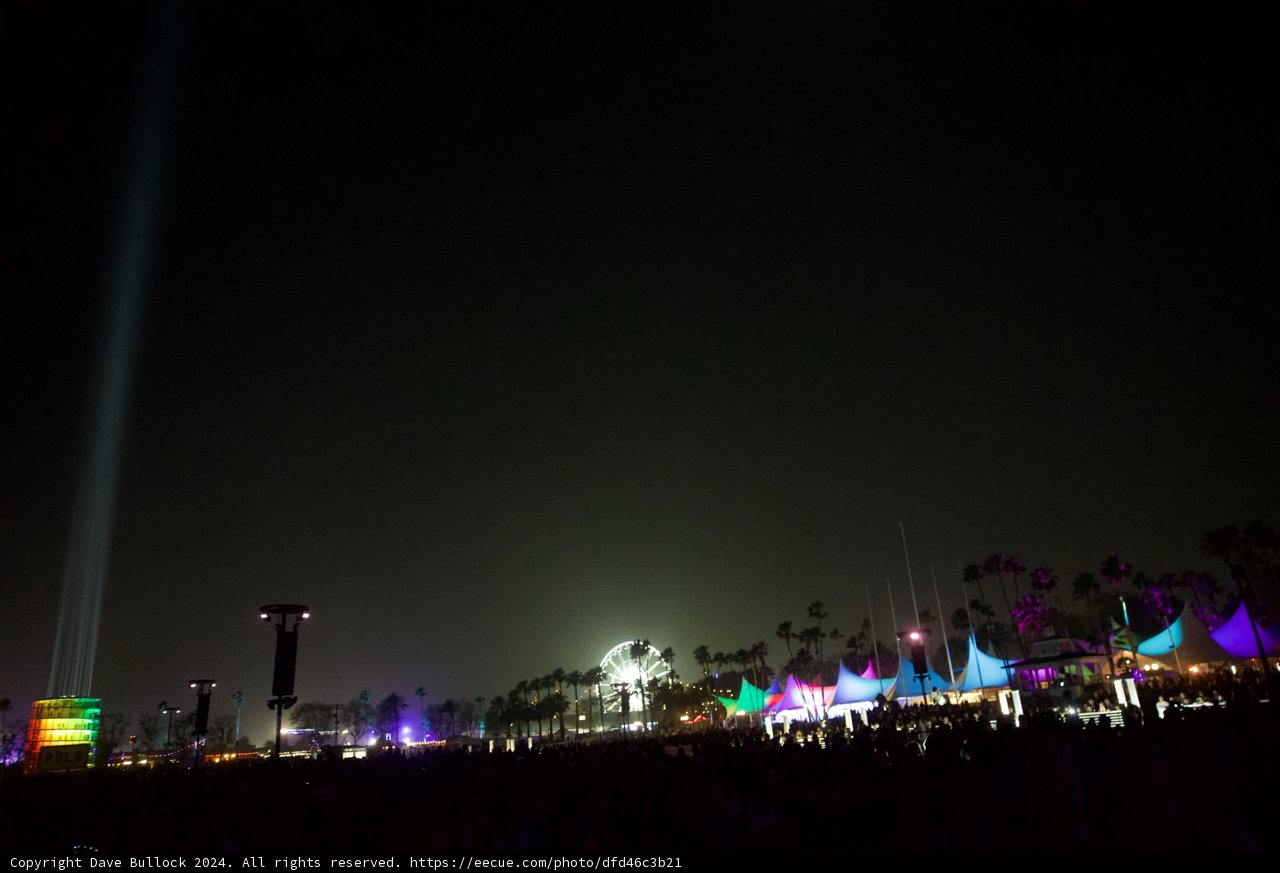 Urban Symphony: Night at Coachella 2024
