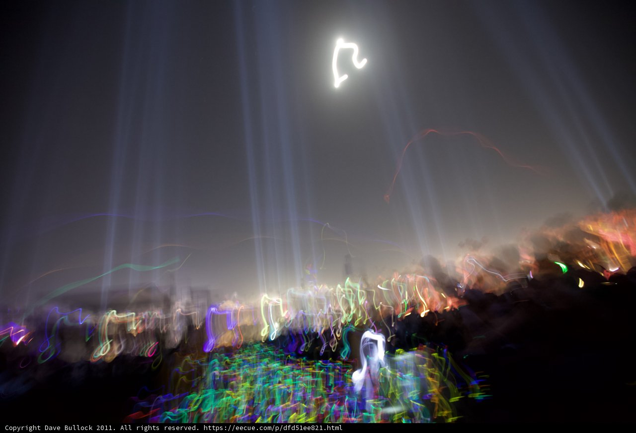 Blurry Lights of Coachella