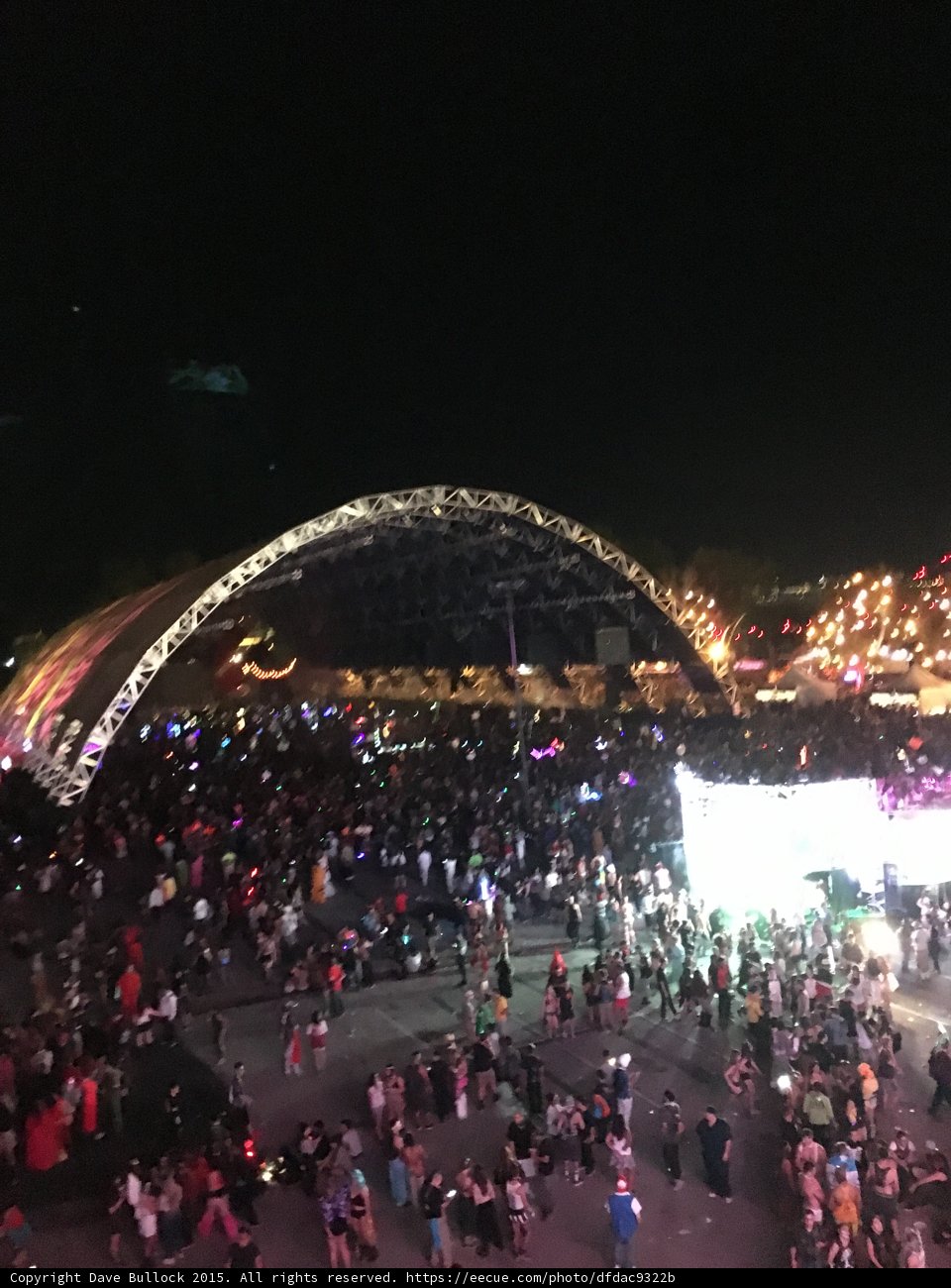 Night Crowd in Urban Metropolis