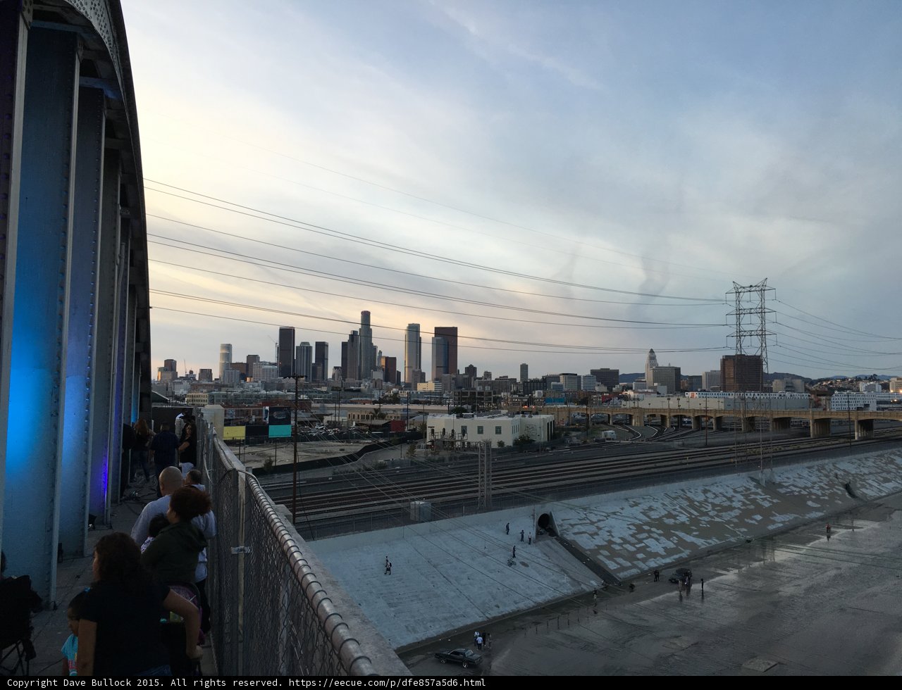 Overpass View of Urban Metropolis