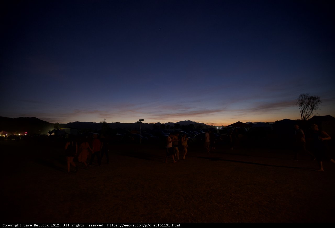 Desert Dusk Silhouettes