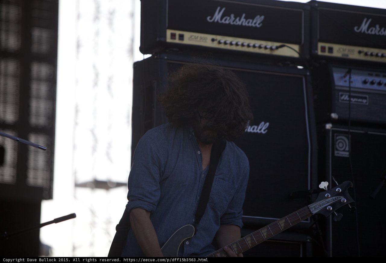 Lou Barlow with Rickenbacker