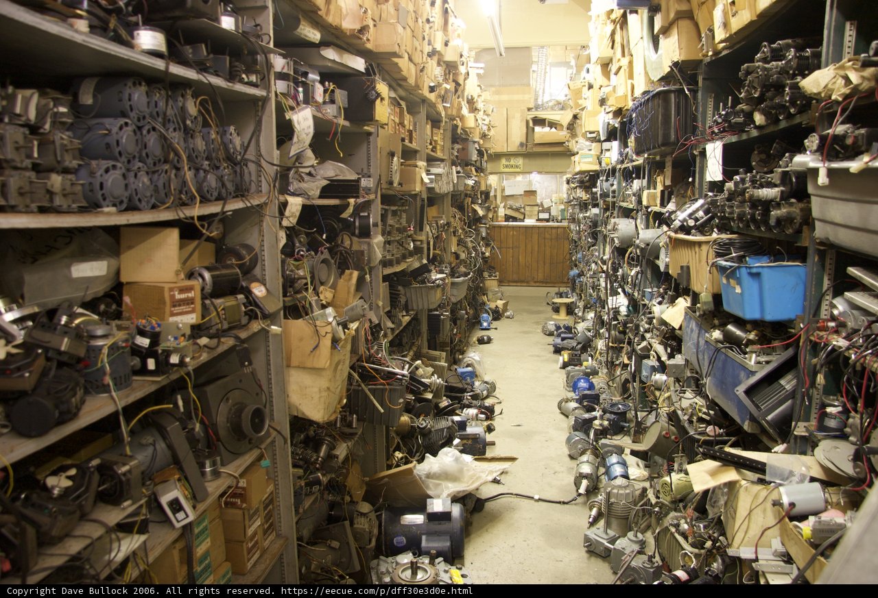 Abandoned Electronics Warehouse: A Journey Back in Time