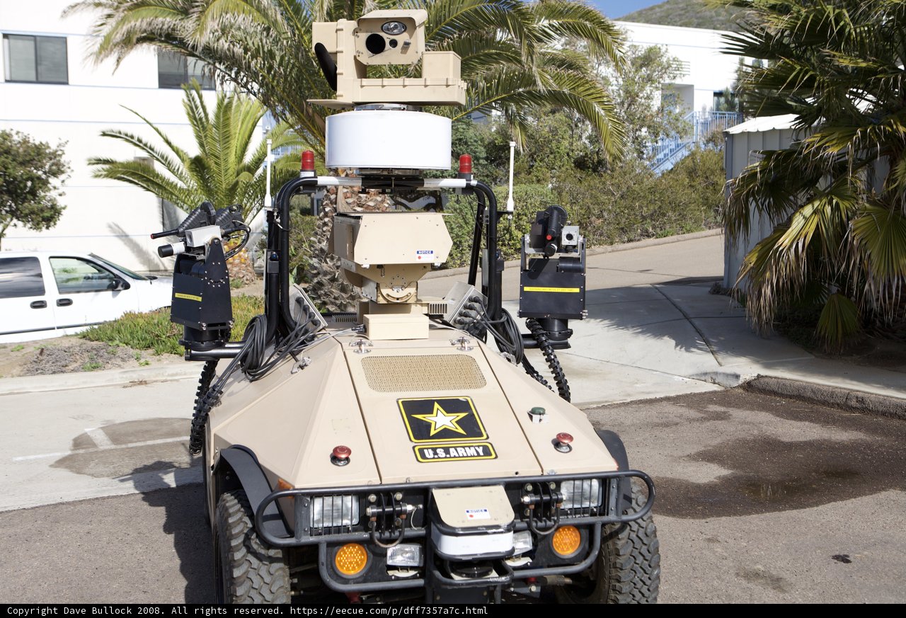 Vehicle with Camera on Top