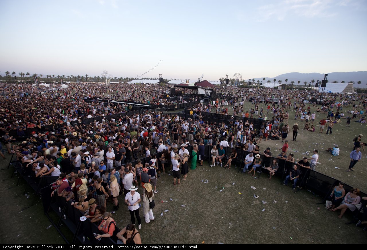 Coachella 2011 Concert Crowd