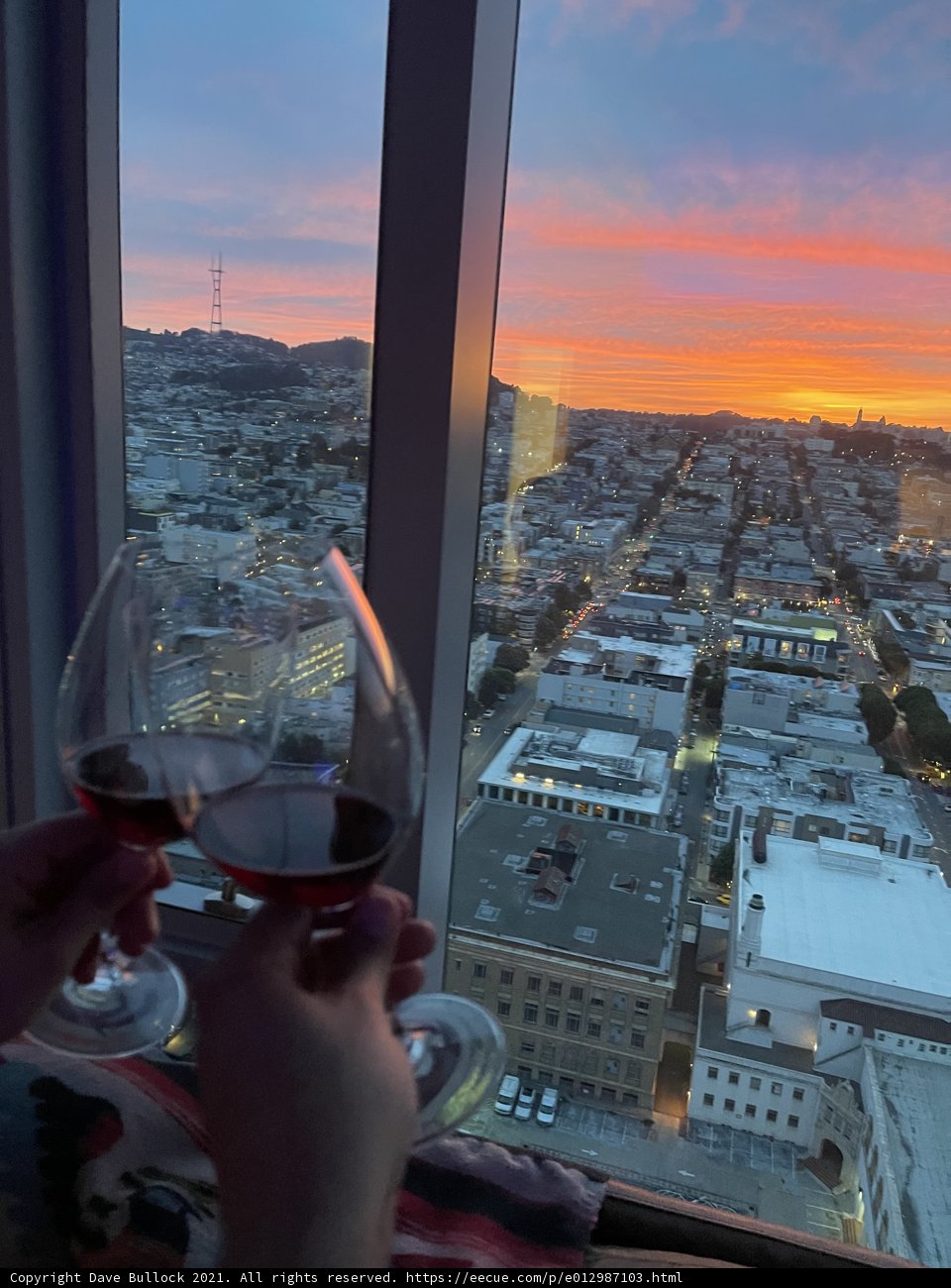 Toasting to the Urban Skyline