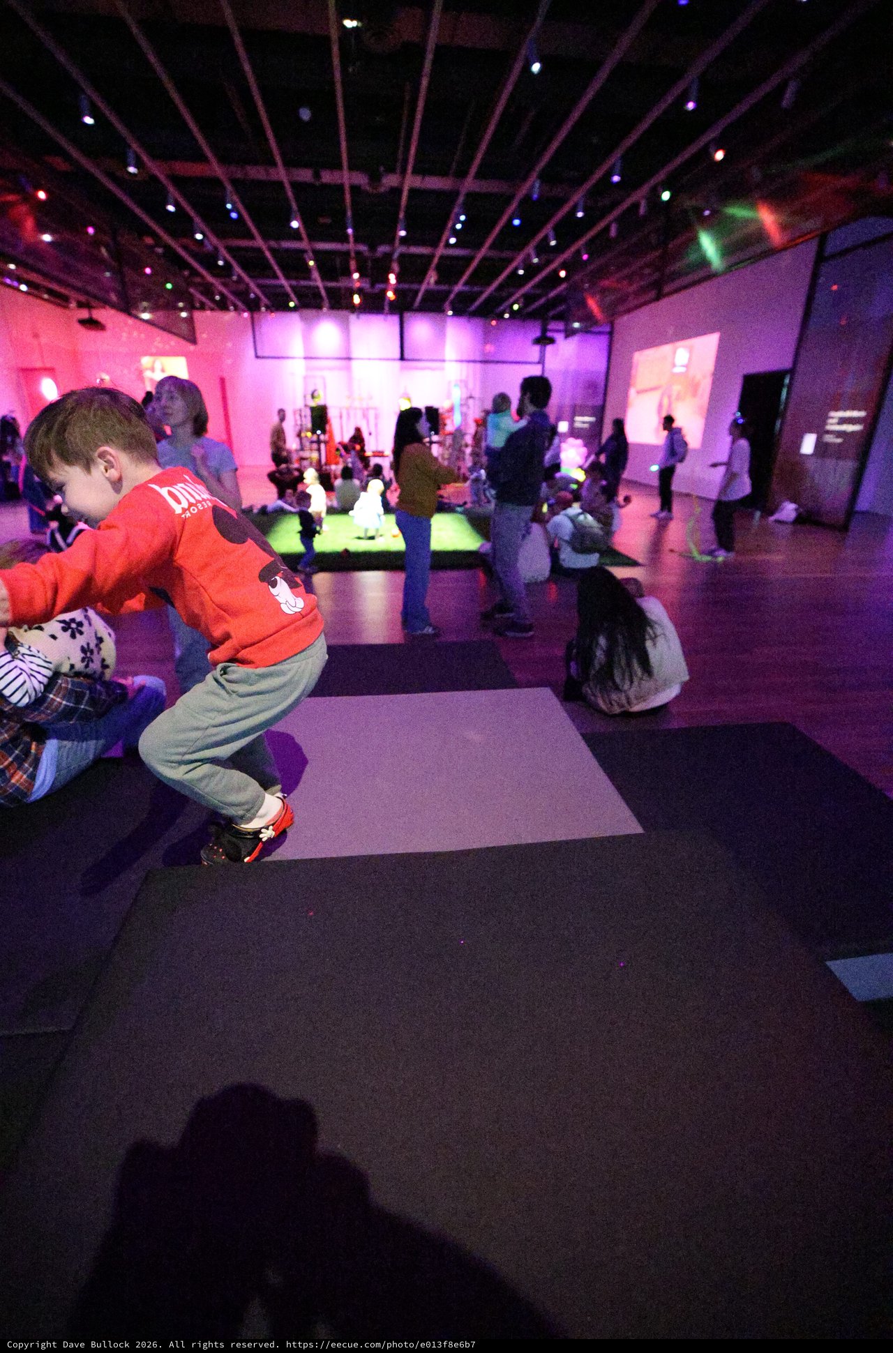 Baby Rave Interactive Light Exhibition at Asian Art Museum