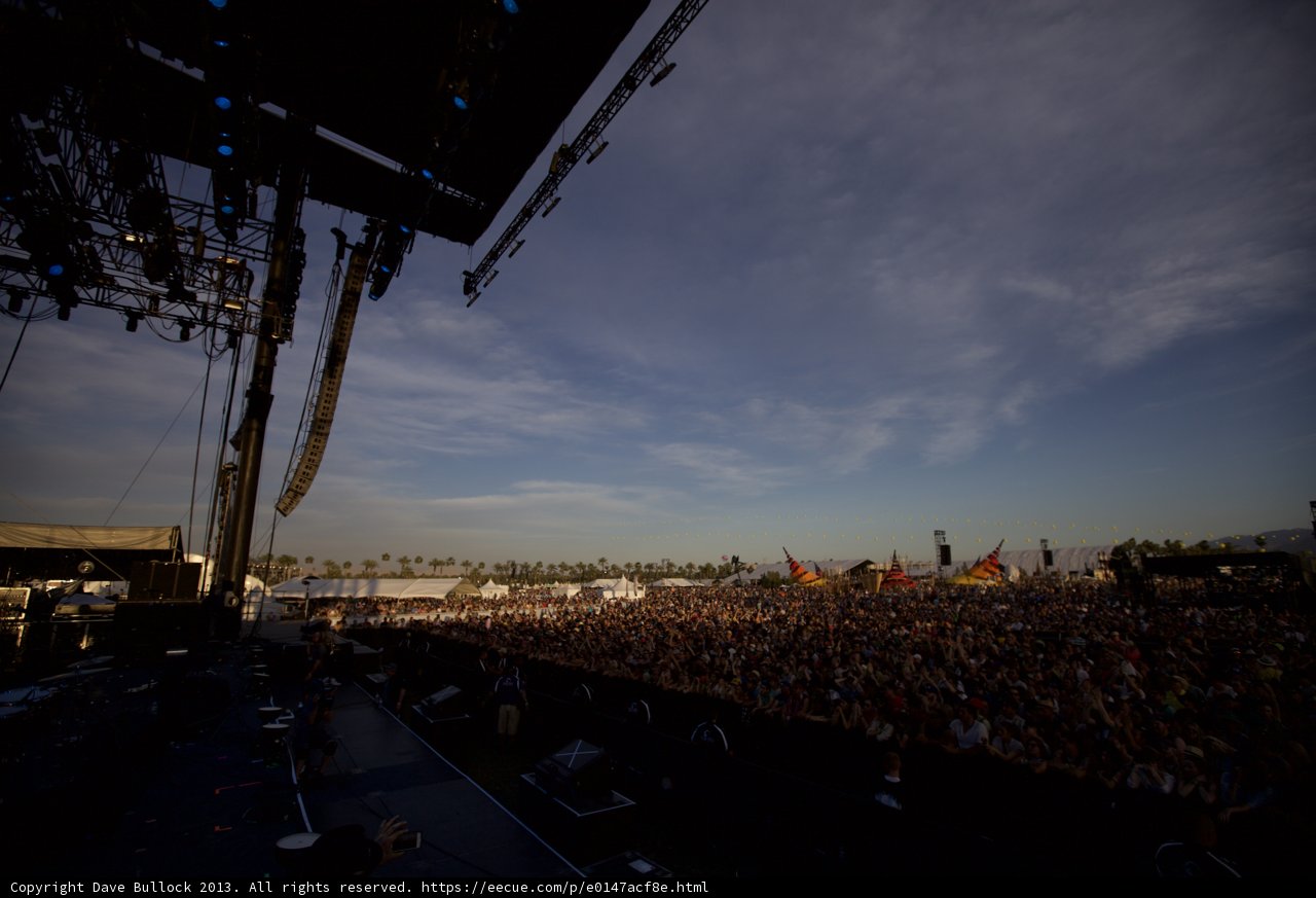 Coachella Crowd Goes Wild