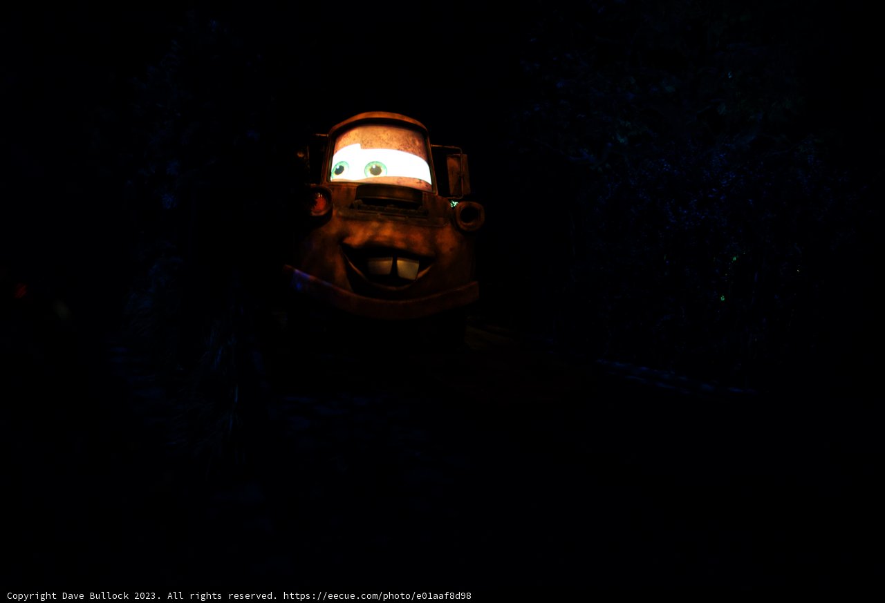 Enchanting Night at Cars 3 Light Show