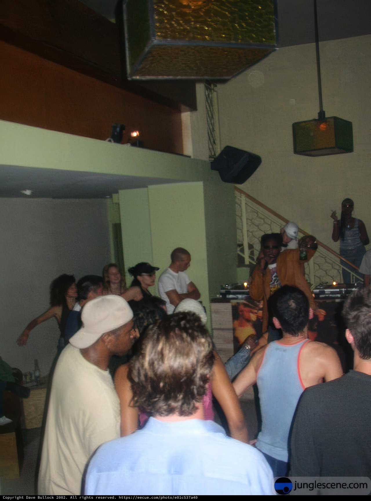 Nightclub with a DJ