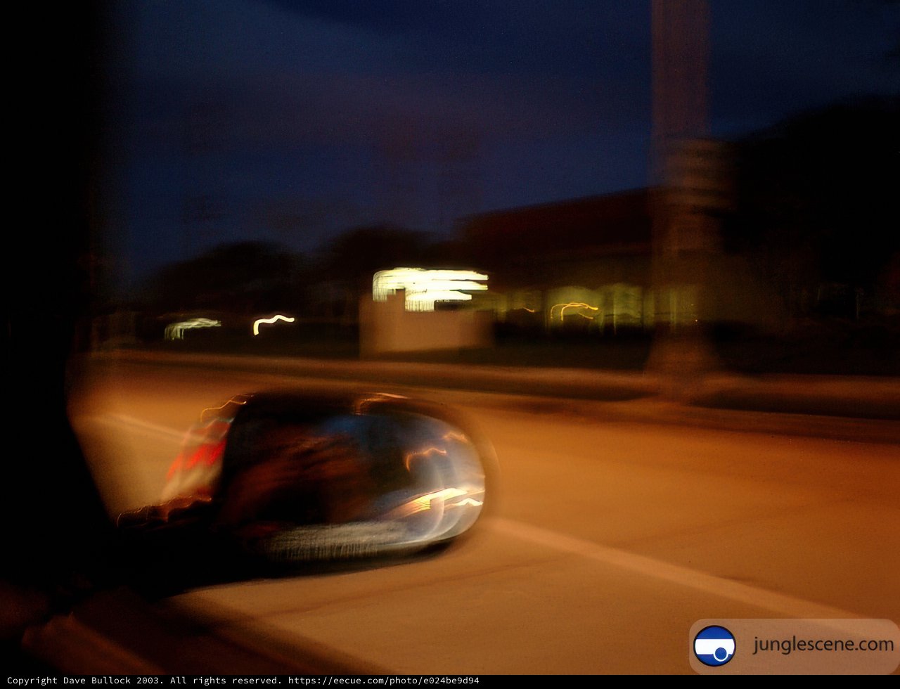 Blurry Night Drive