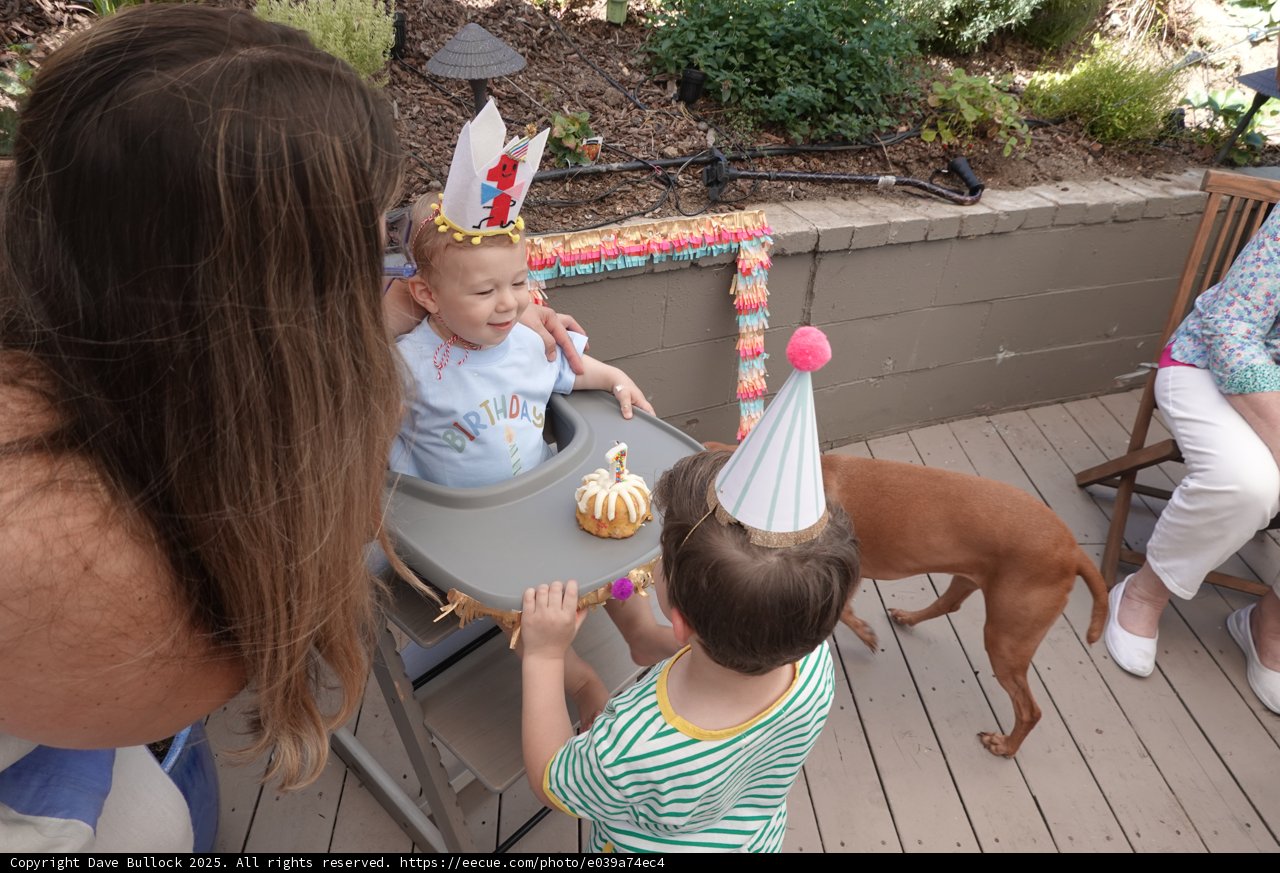 Birthday Celebrations on the Deck