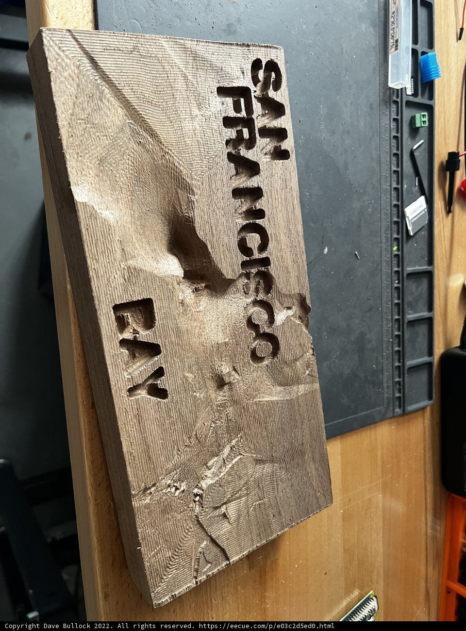 San Francisco Wood Sign
