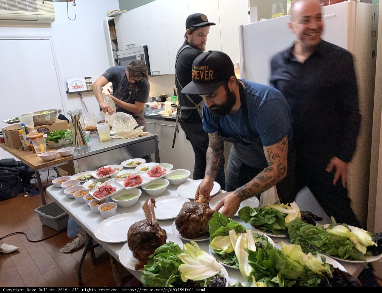 Meal Preparation in a Busy Kitchen