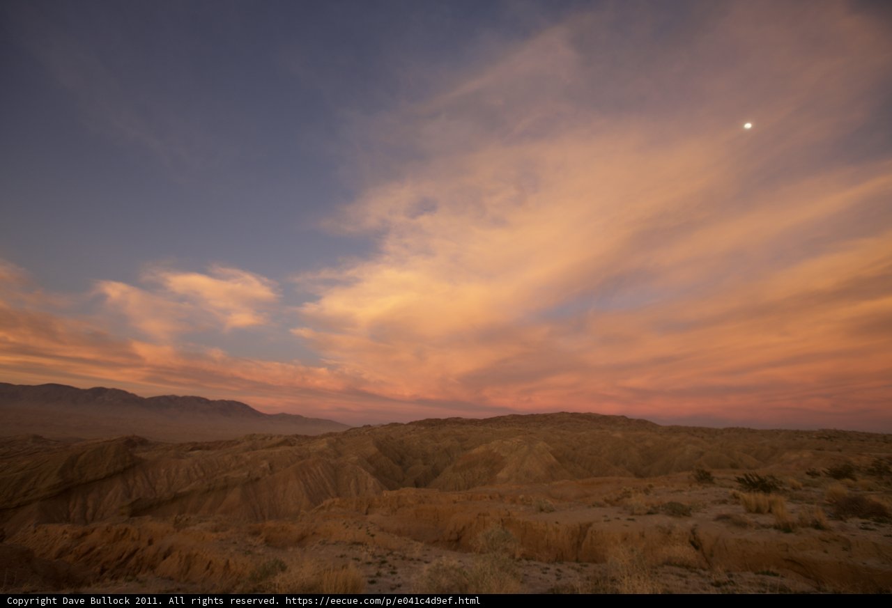 Desert Moonrise