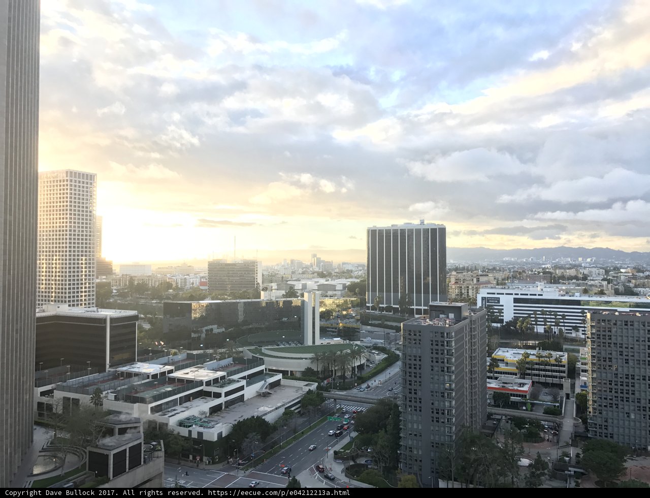 High Rise Cityscape in Los Angeles
