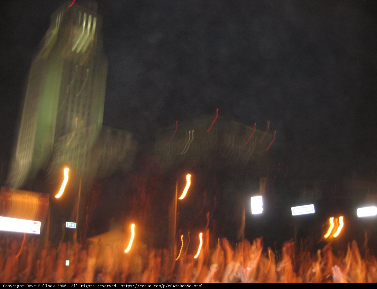 Blazing Night in the Metropolis