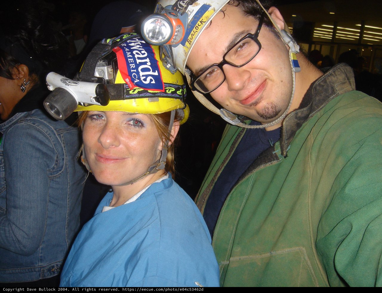 Halloween Costume Party: Miners and Medical Staff