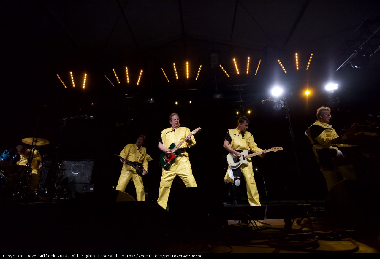 Yellow-suited Band Rocks Coachella Concert
