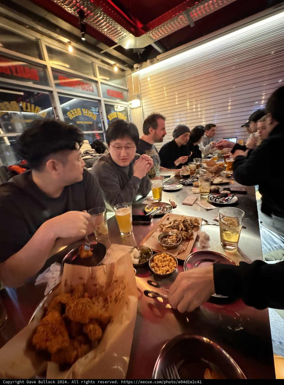 A Convivial Gathering in Seoul: Food, Friends & Technology