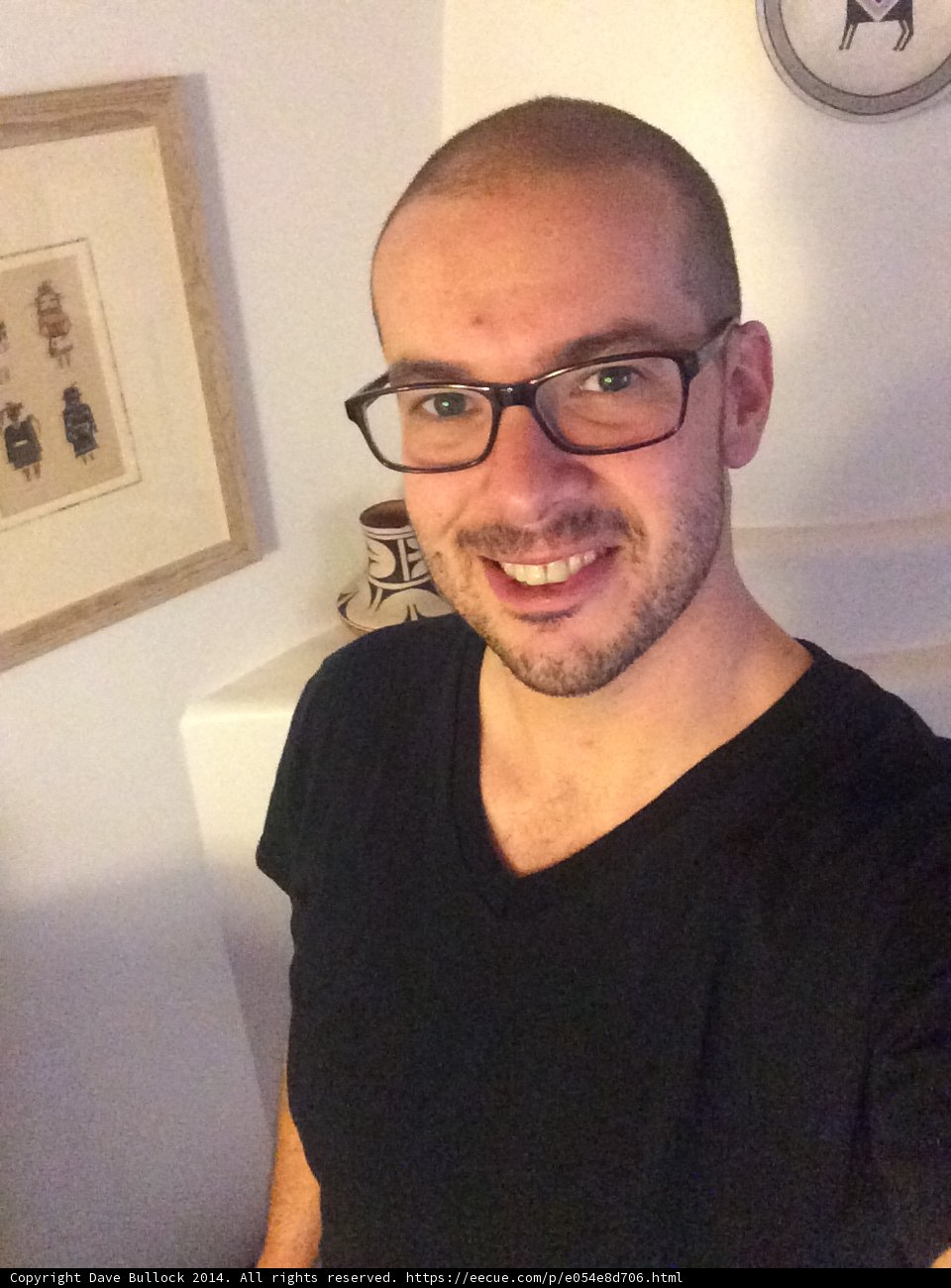 Dave B - A Smiling Portrait with Glasses