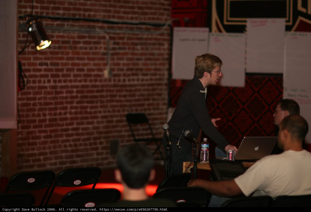 Public Speaker Addresses Group of Professionals