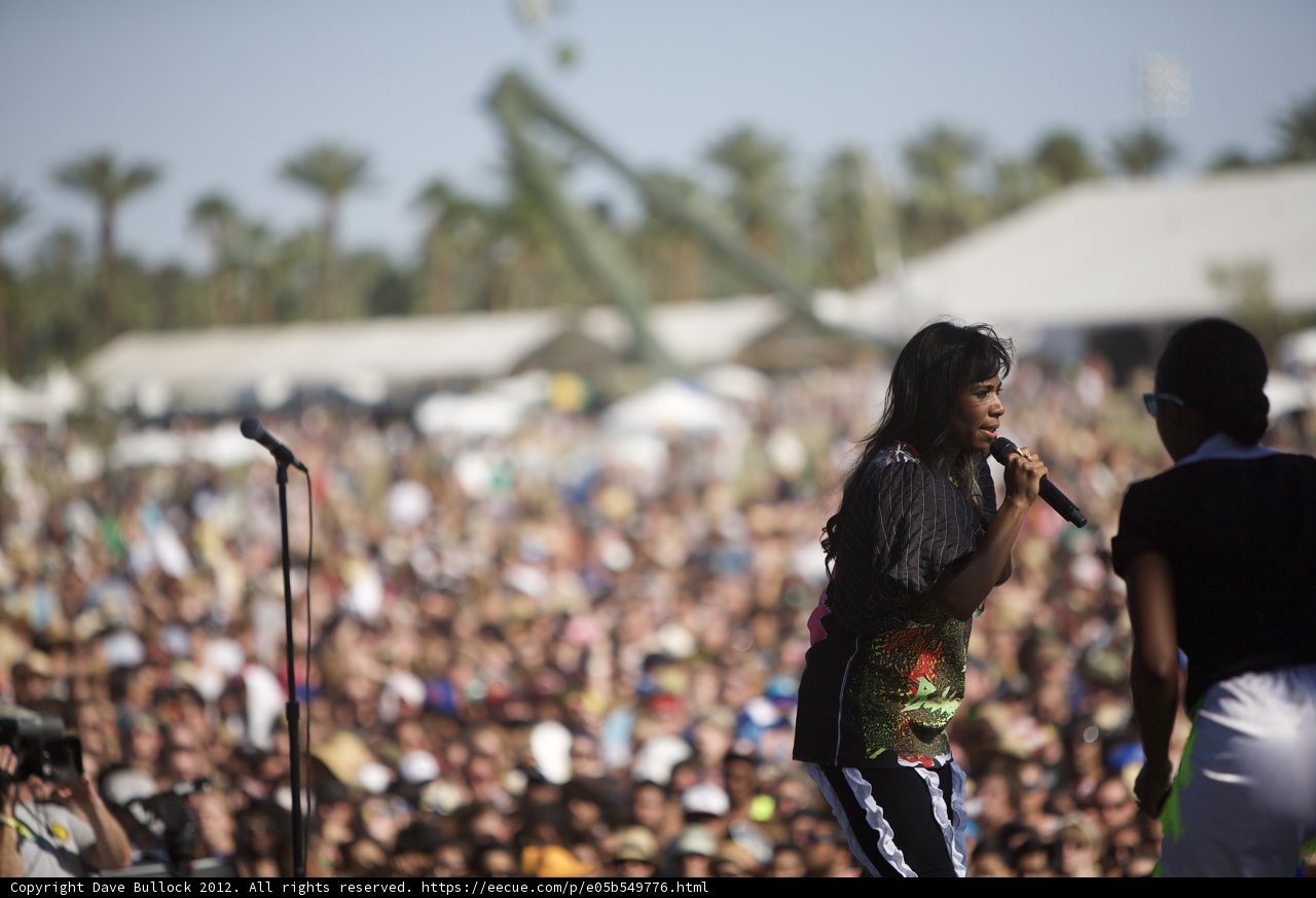 Santigold Rocks the Crowd at Coachella 2012