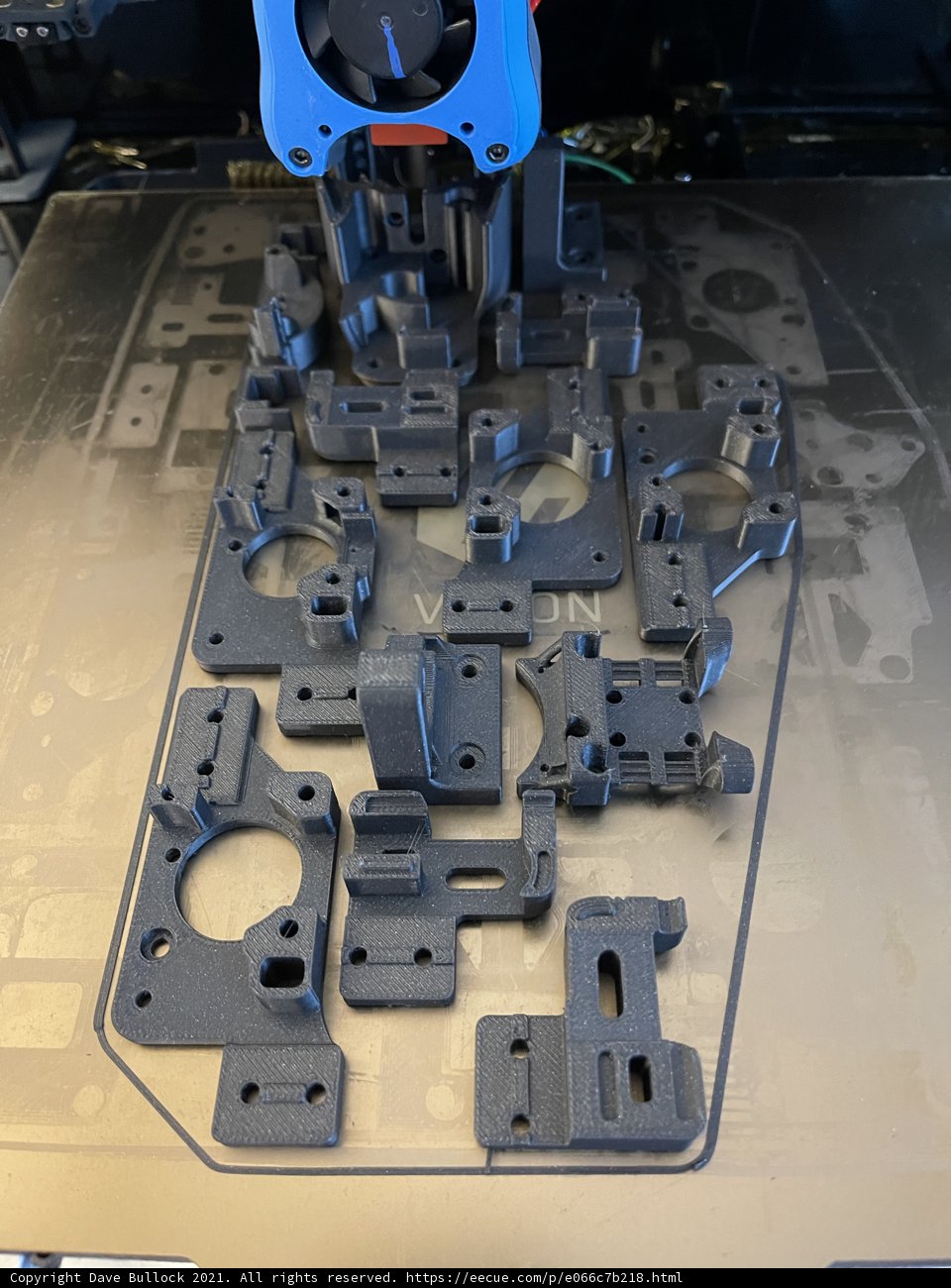 3D-Printed Number Symbol on Metal Base