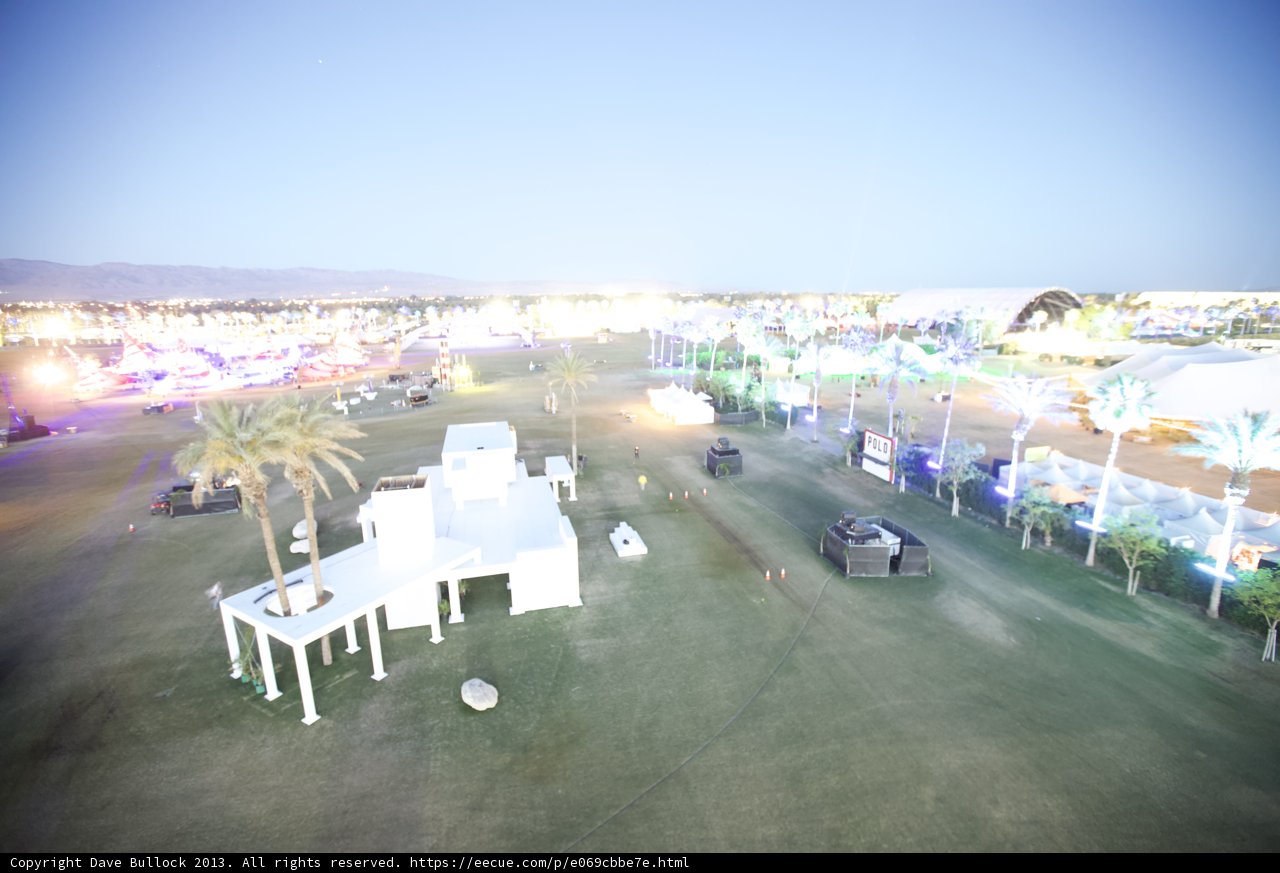 Nighttime Festivities at Coachella