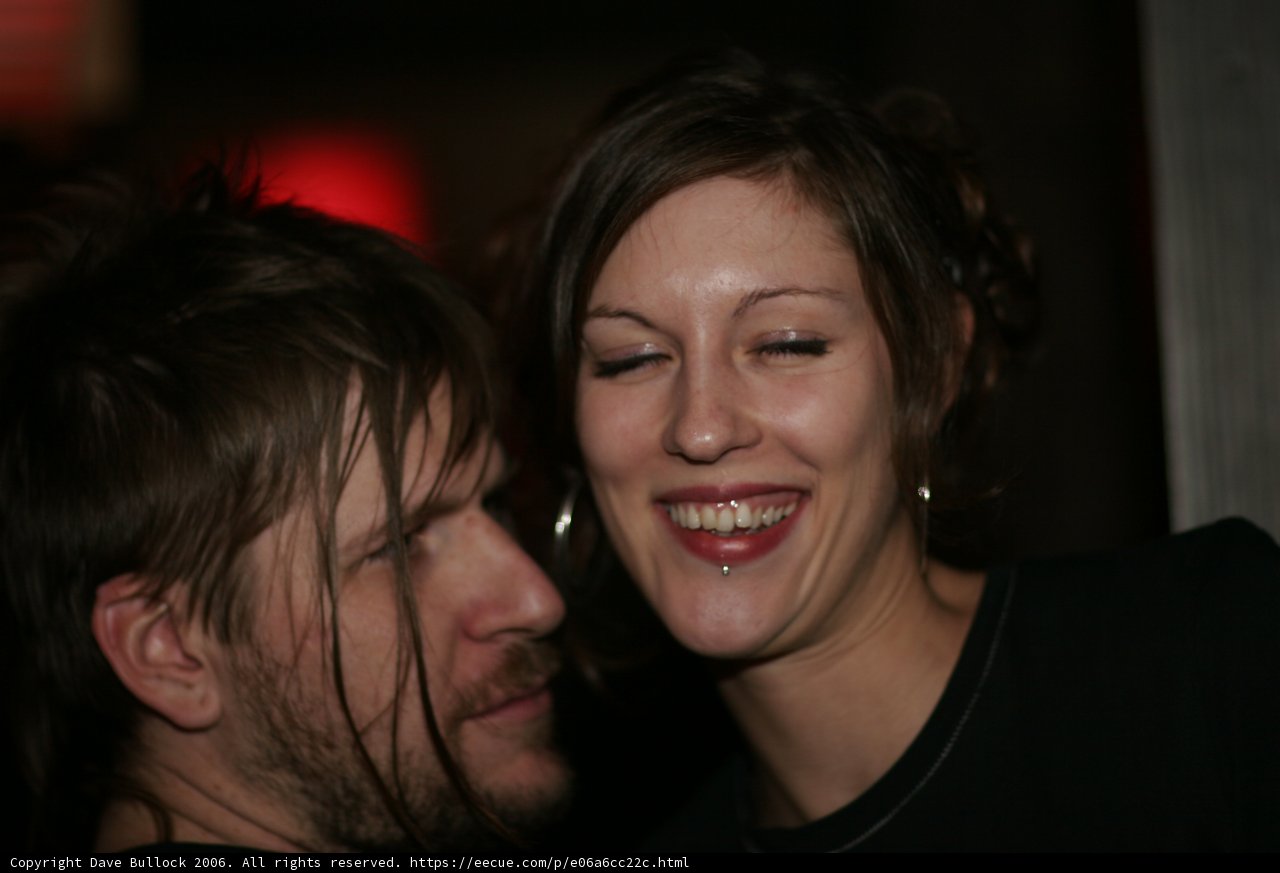 Smiling Couple on Wedding Day