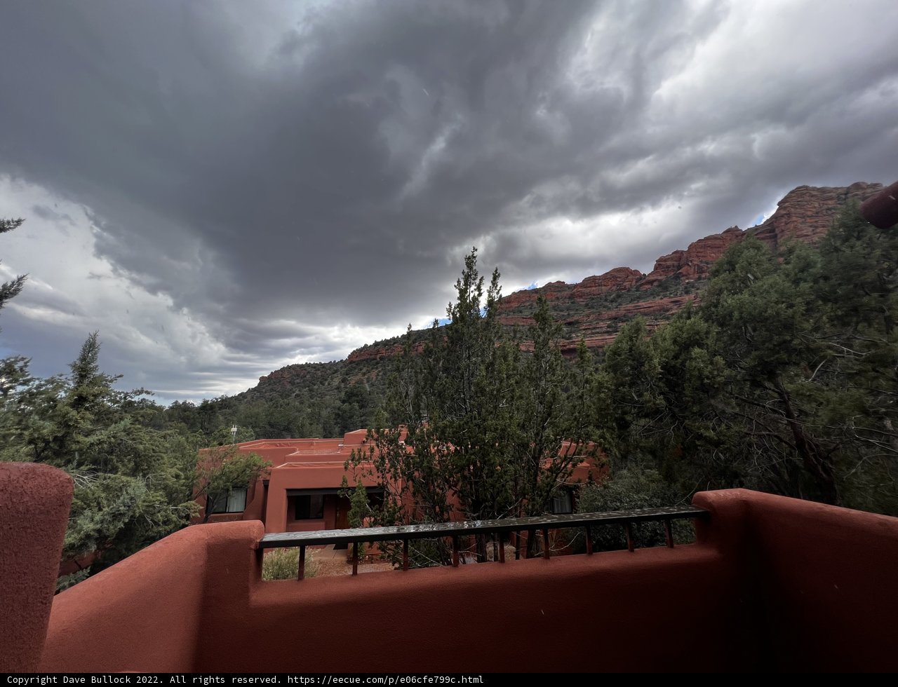 Stormy Scenery at Coconino National Forest