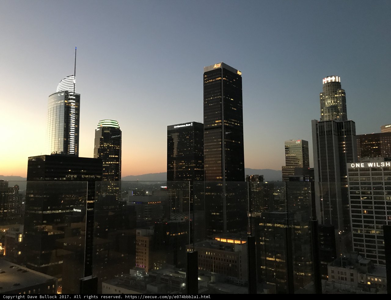 A Metropolis at Sunset