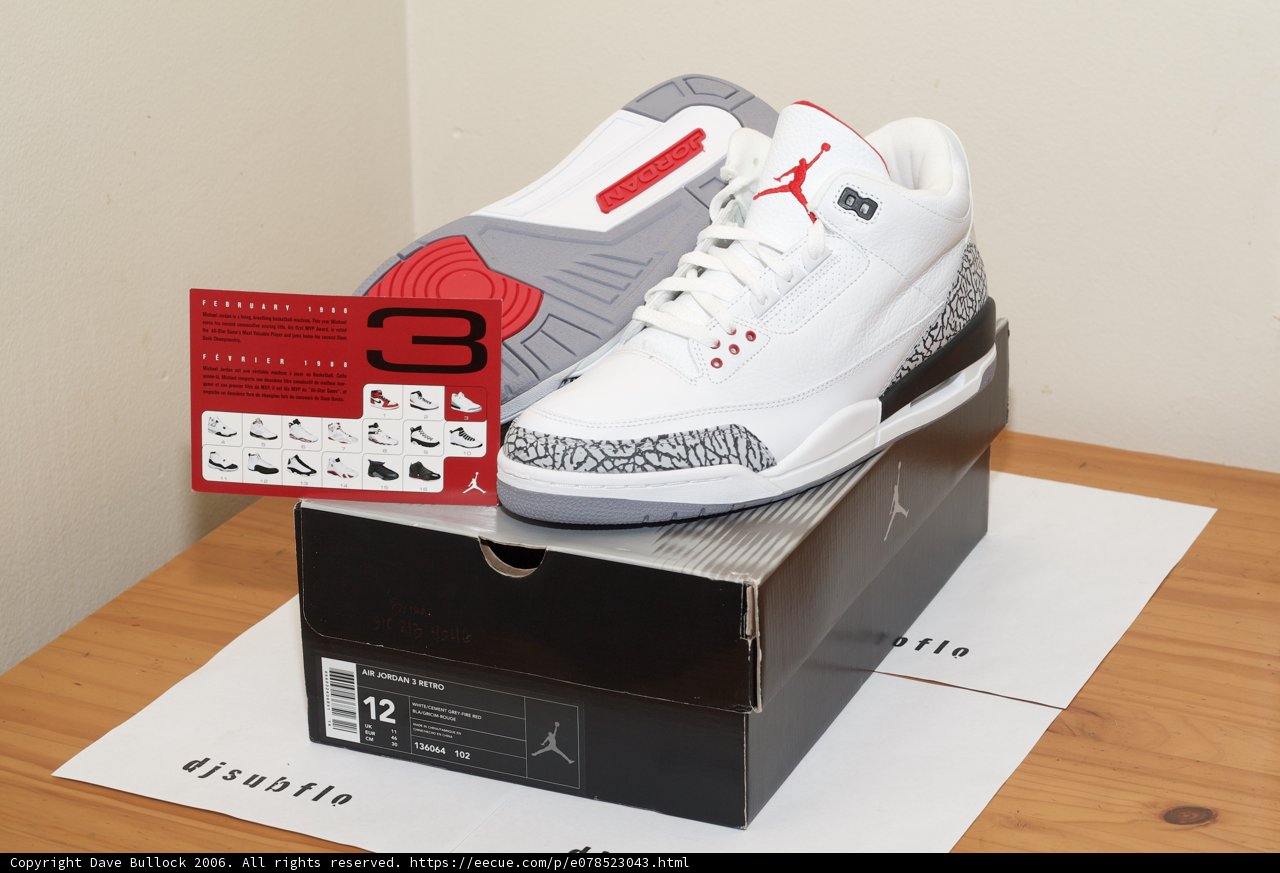 Air Jordan 3 Retro in Classic Colors