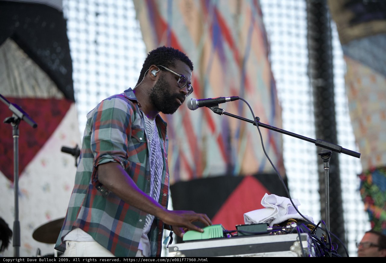 Tunde Adebimpe: Rocking the Keys at Coachella 2009
