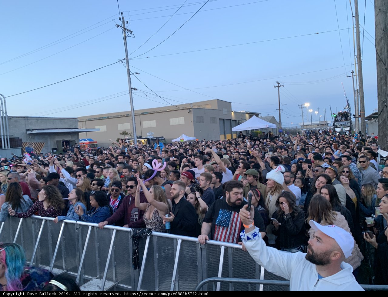 White Shirt in the Sea of People