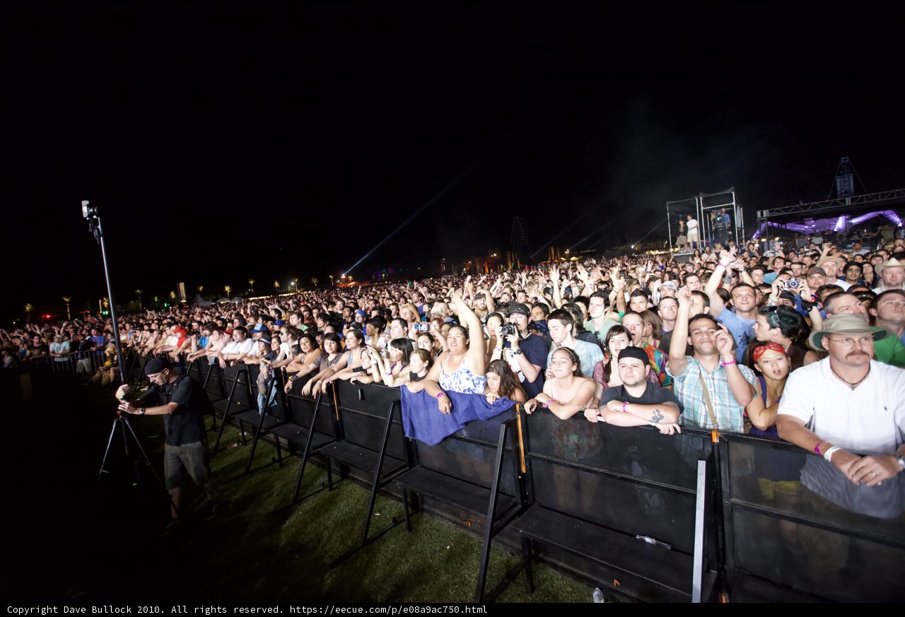 Coachella Crowd Goes Wild
