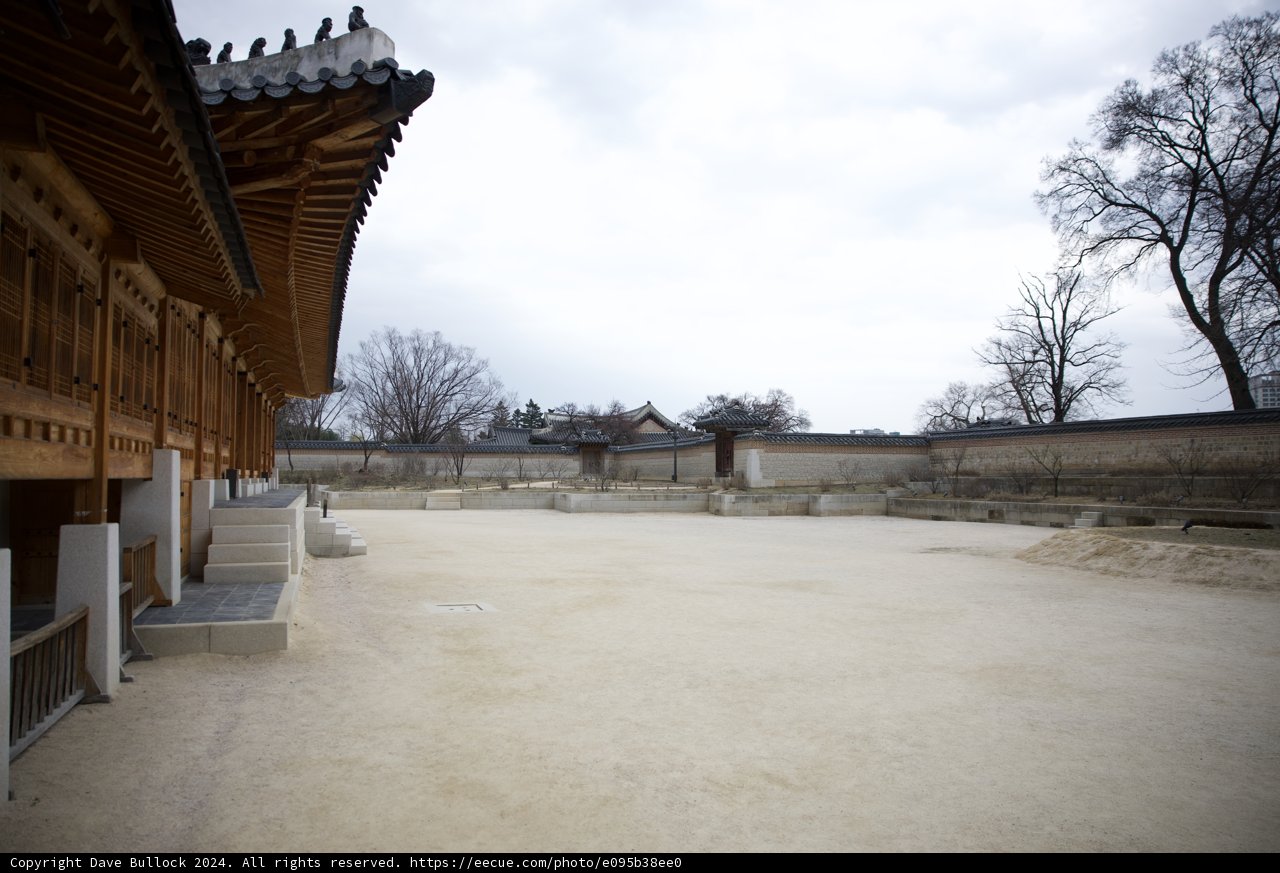 Serene Afternoon at the Korean Monastery