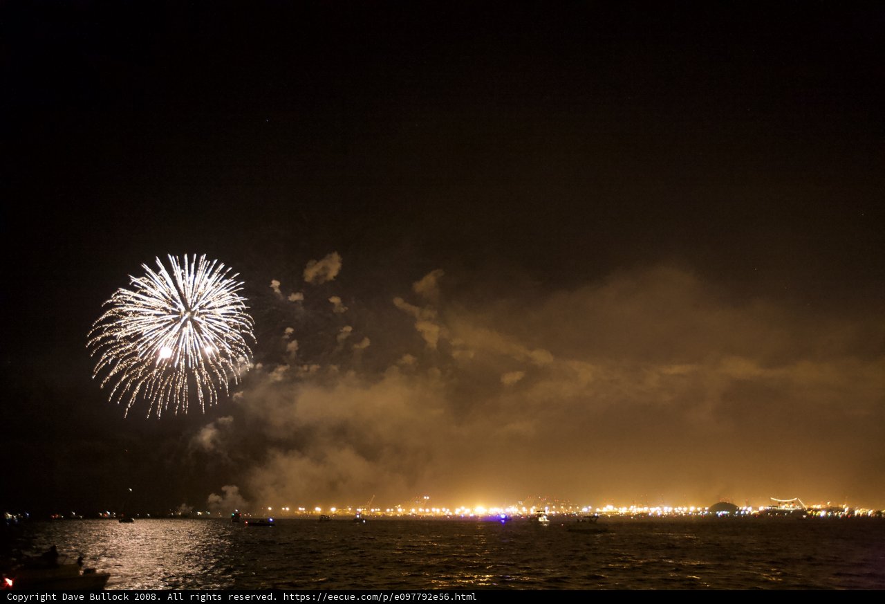 4th of July Spectacular overlooking the Water and Cityscape