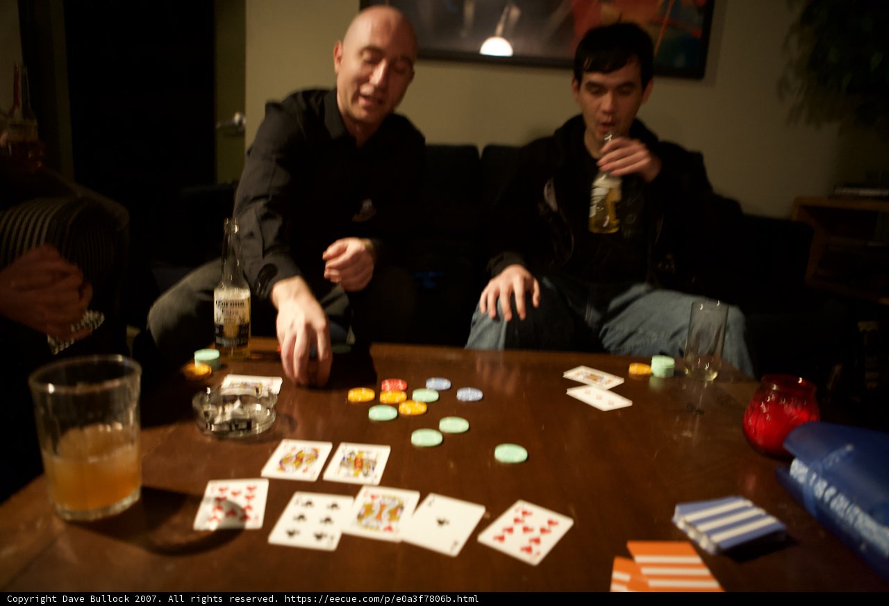 Card Game Night at Bruce's