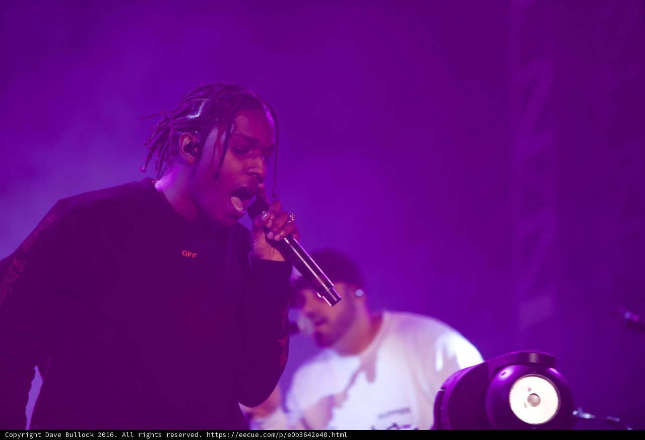 A$AP Rocky Rocks the Mic at Coachella 2016
