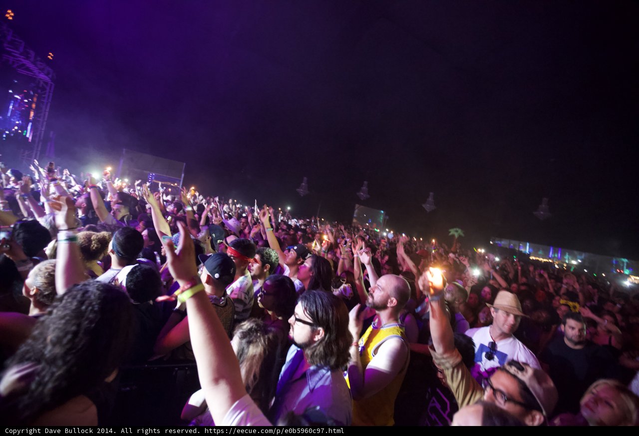 Urban Concert Crowd