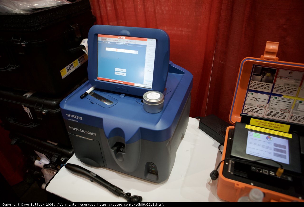 Portable Security Machine with Tablet