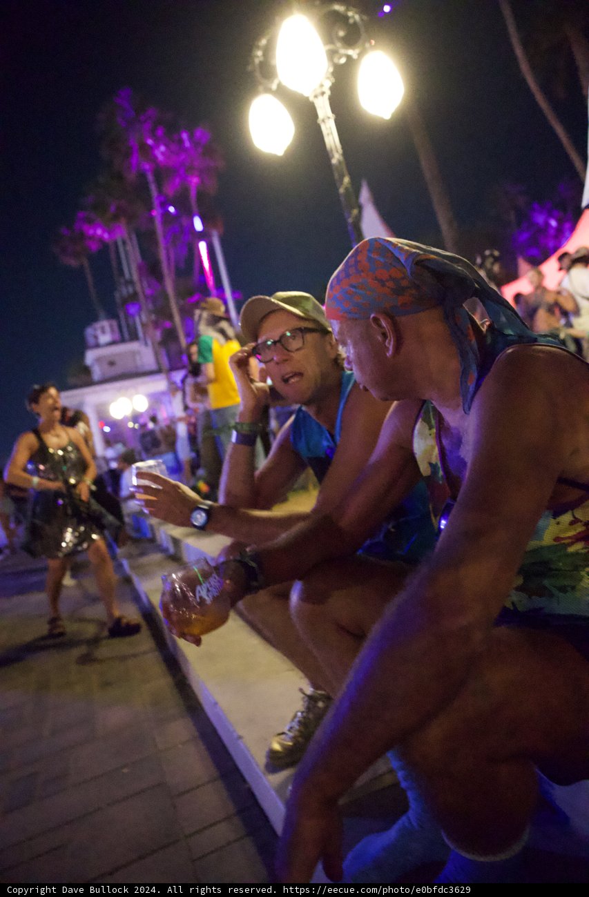 Nighttime Banter at Coachella 2024