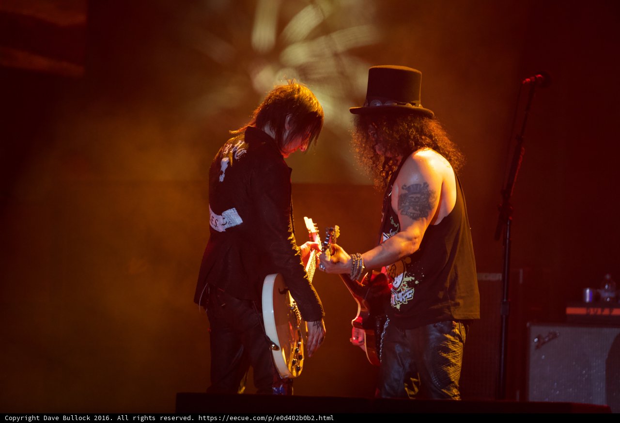 Slash and Jimmy Page at Coachella 2016