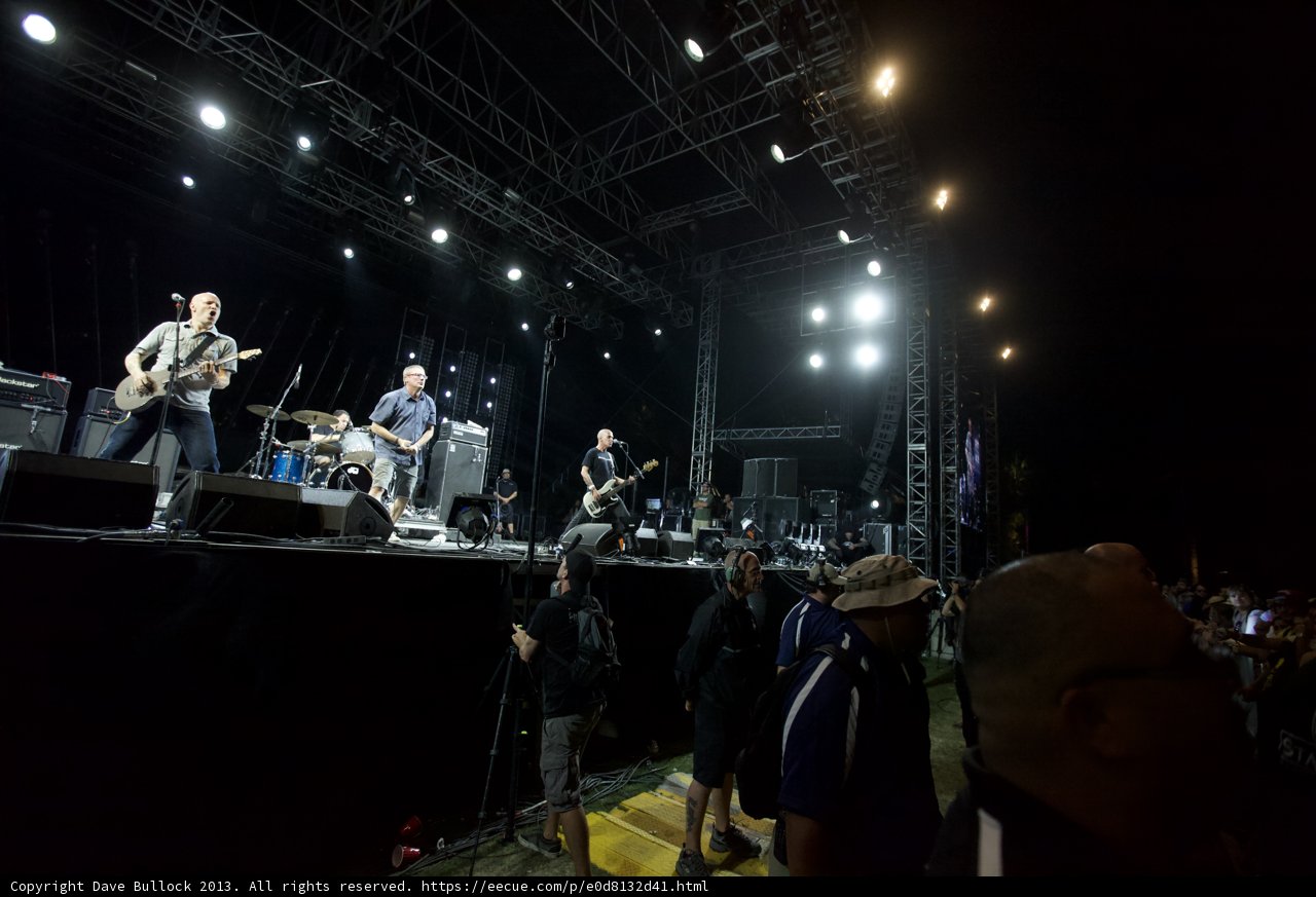 Night Stage Performance at Coachella