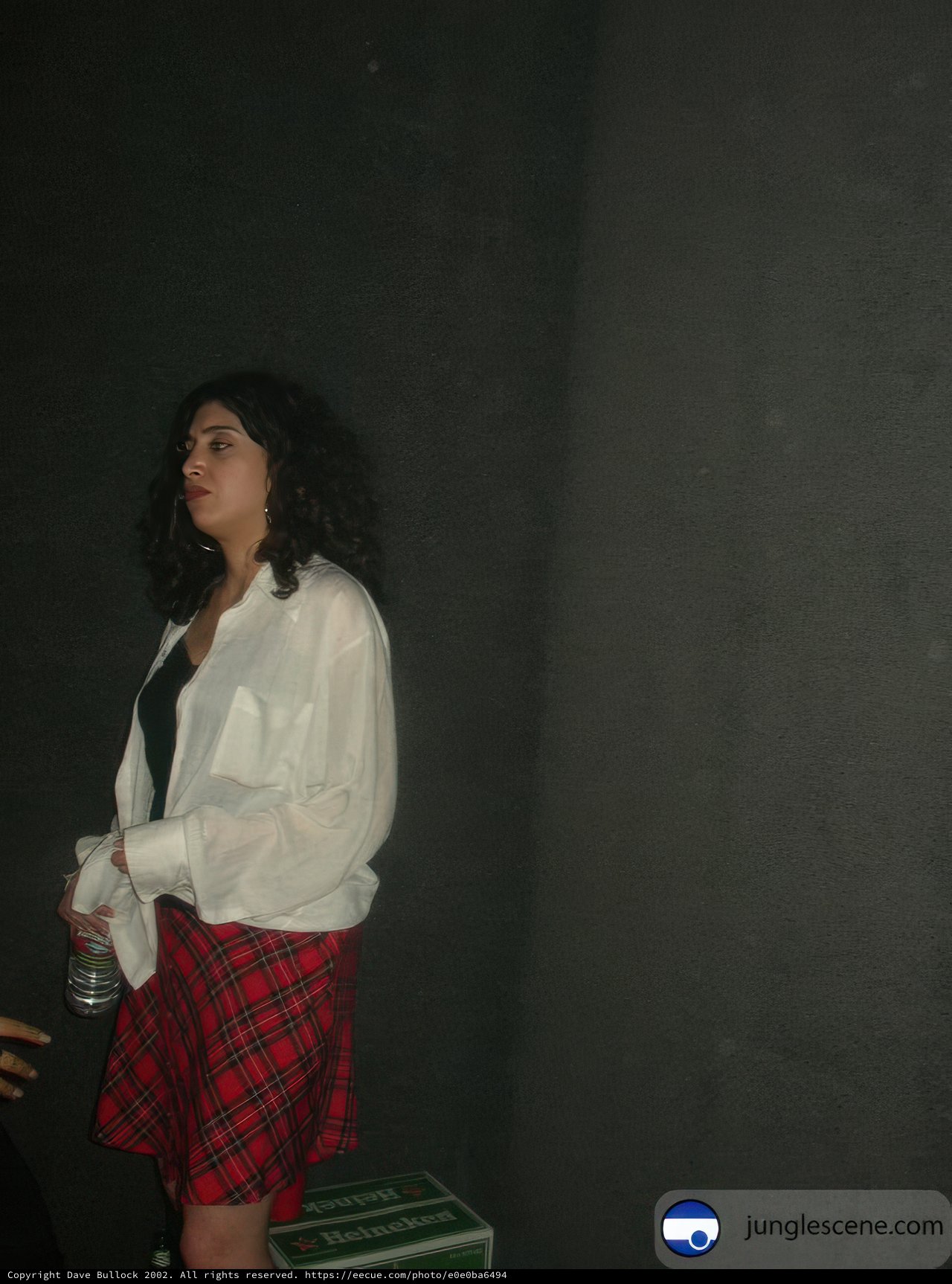 Teen Couple in Classic Plaid Attire